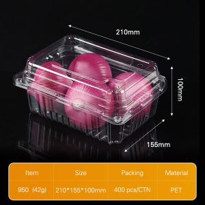 Clear Clamshell Produce Box